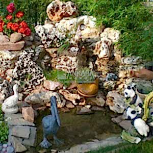 Doğal Kaya Şelale 01