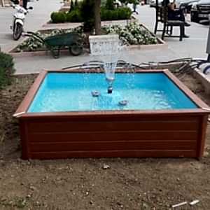 Portatif Fıskiyeli Havuz