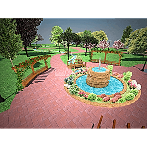 Yapay Kaya Şelale 13