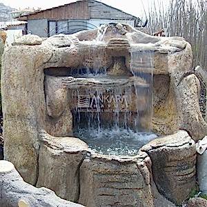 Yapay Kaya Şelale 12