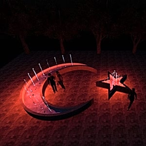 Ay Yıldız Havuz Tasarımı